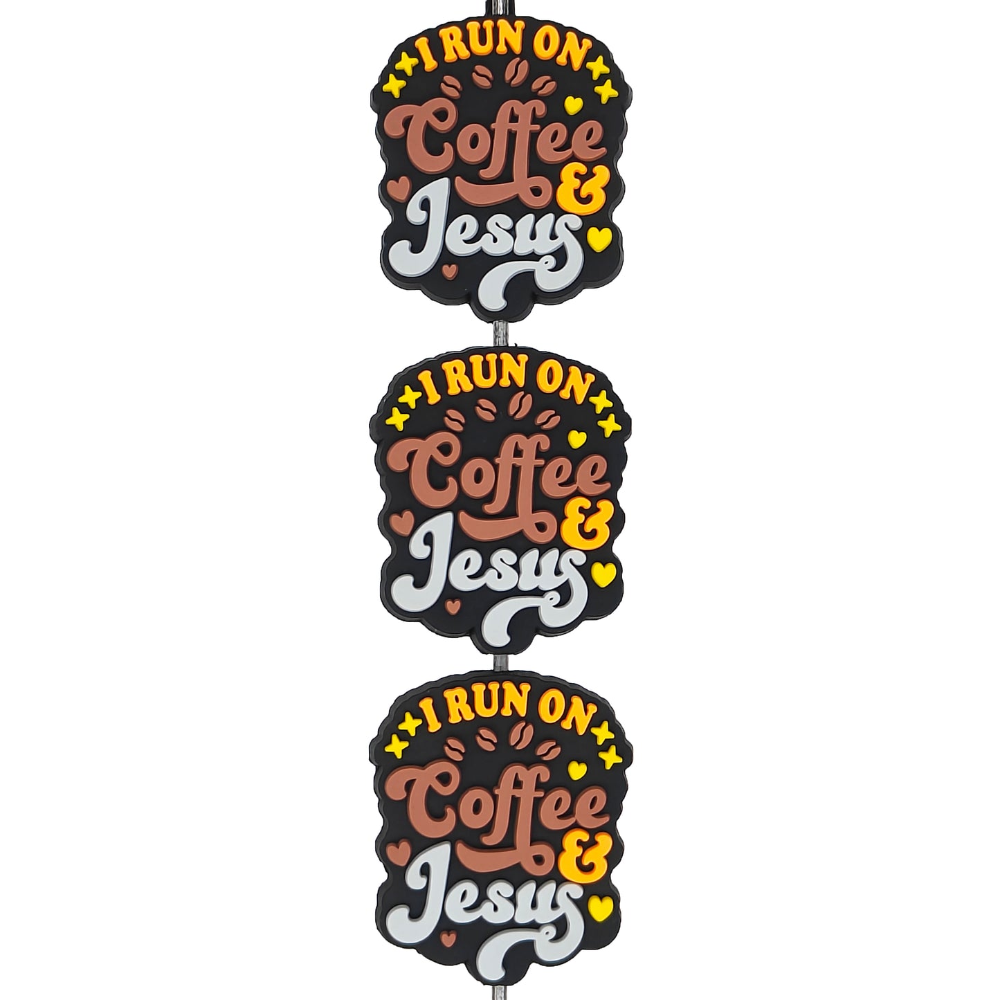 I Run On Coffee & Jesus Focal