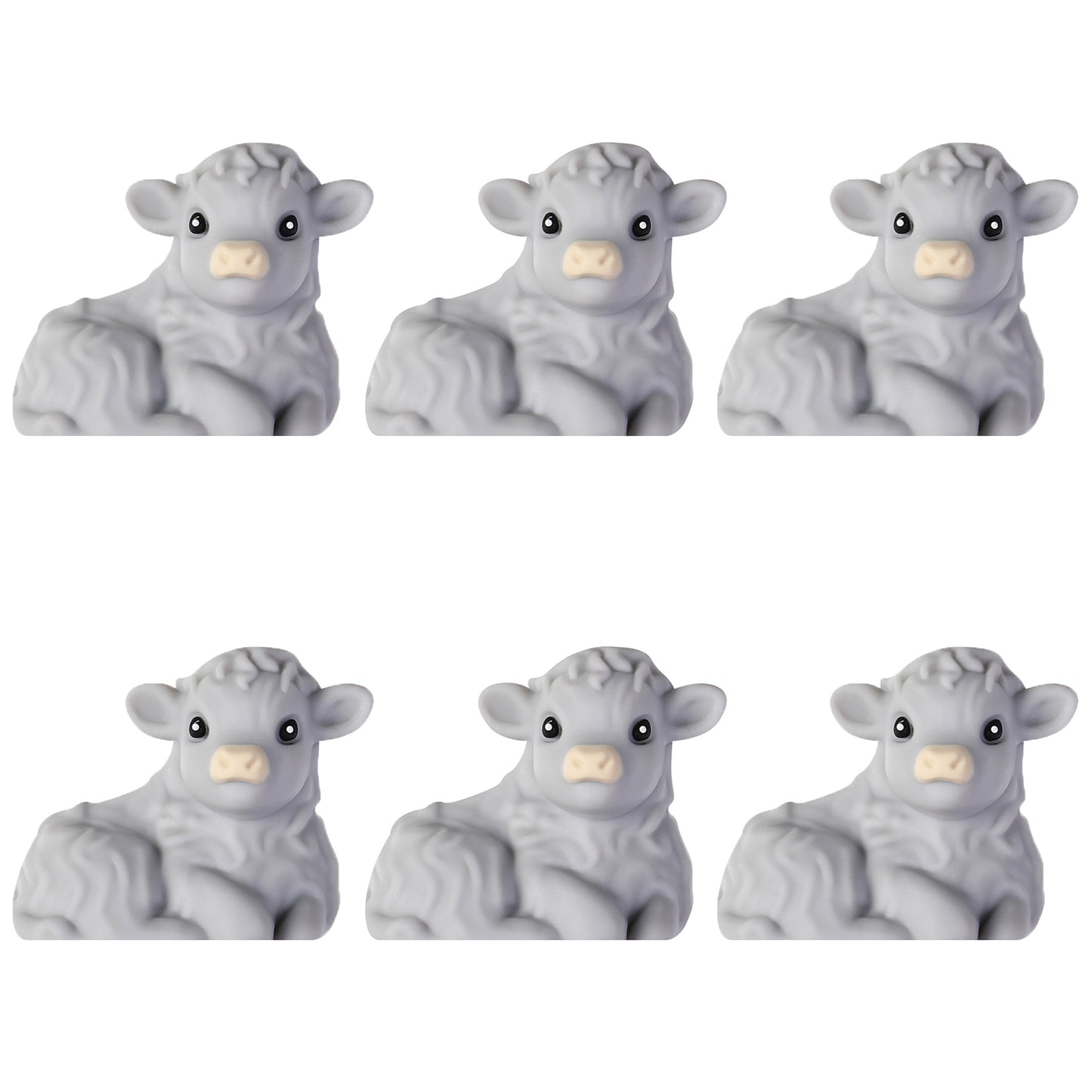 3D Highland Cow Country Focal