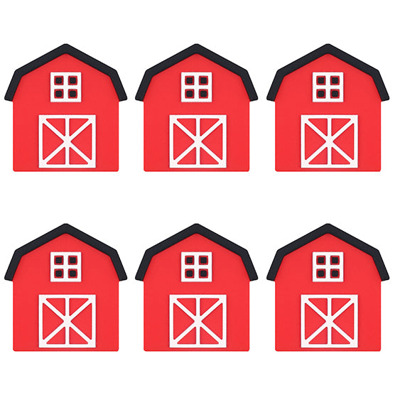 3D Red Barn Focal