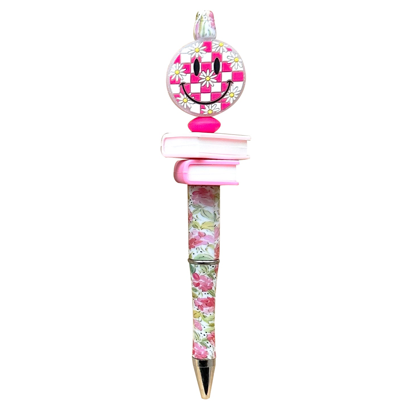 Stacked Books Beaded Pen