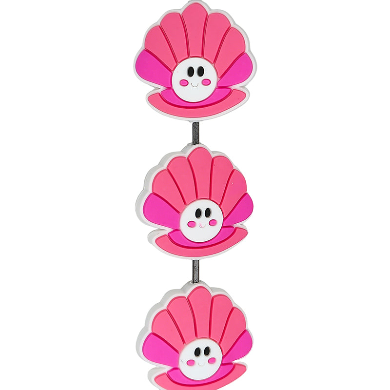 Pink Seashell Pearl Focal