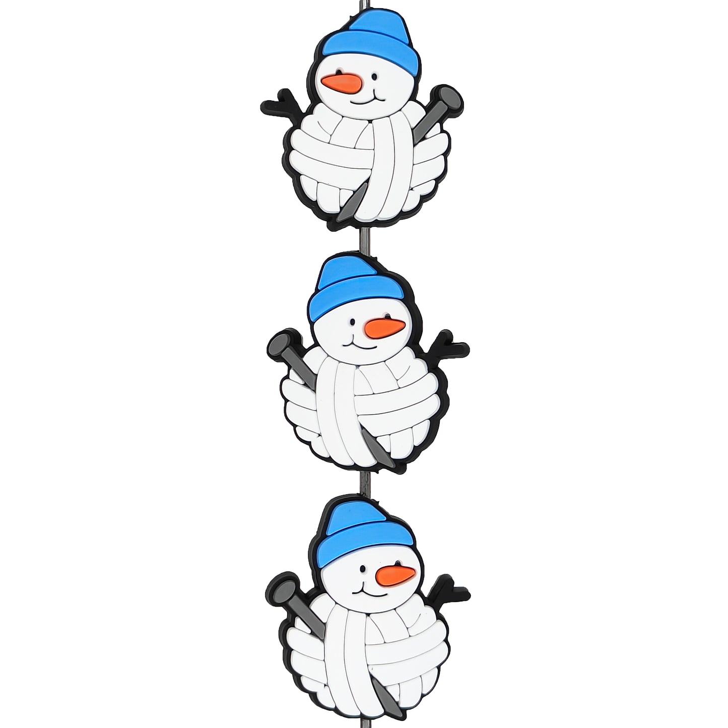 Snowman Yarn Ball Focal