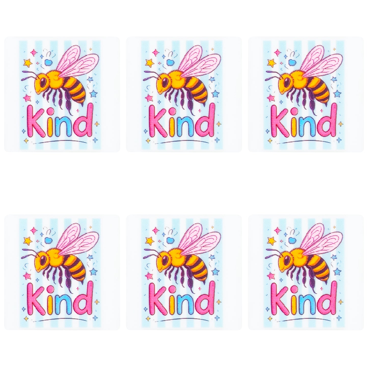 Bee Kind Square Print Focal