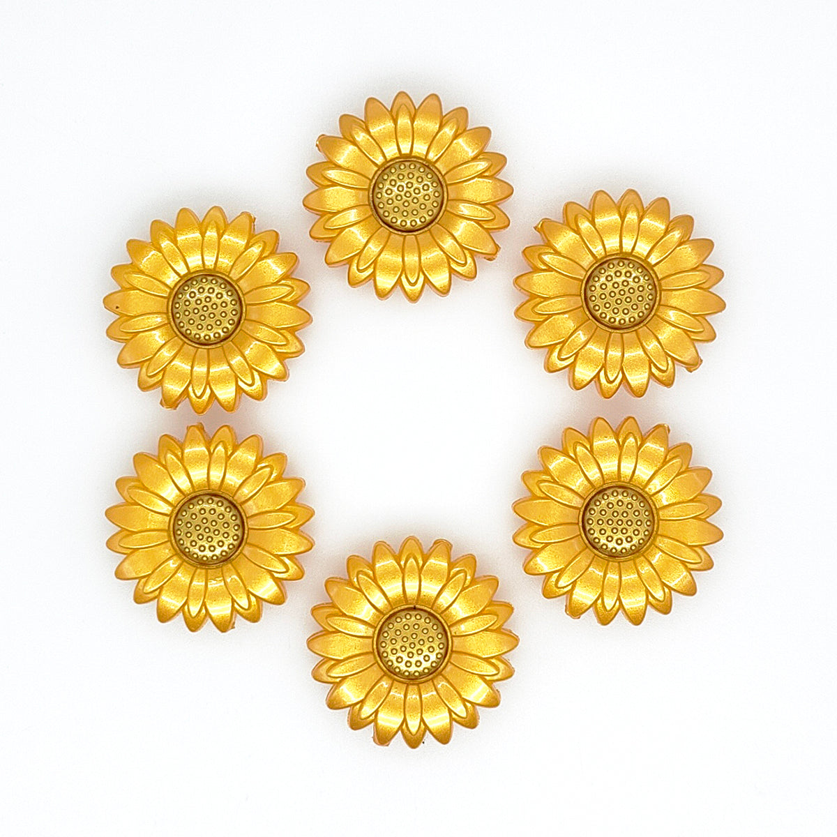 MrBite 20/30mm Opal Sunflower Silicone Focal