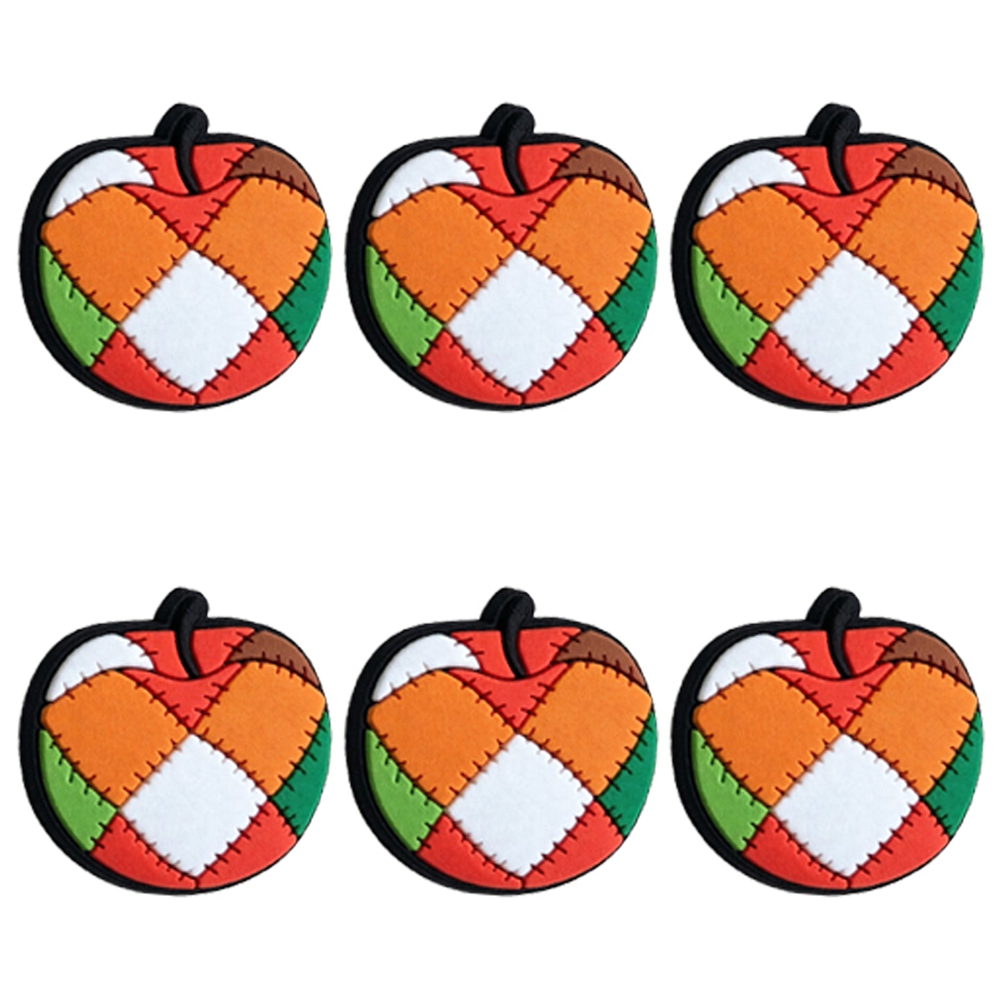 Fall Patchwork Apple Focal