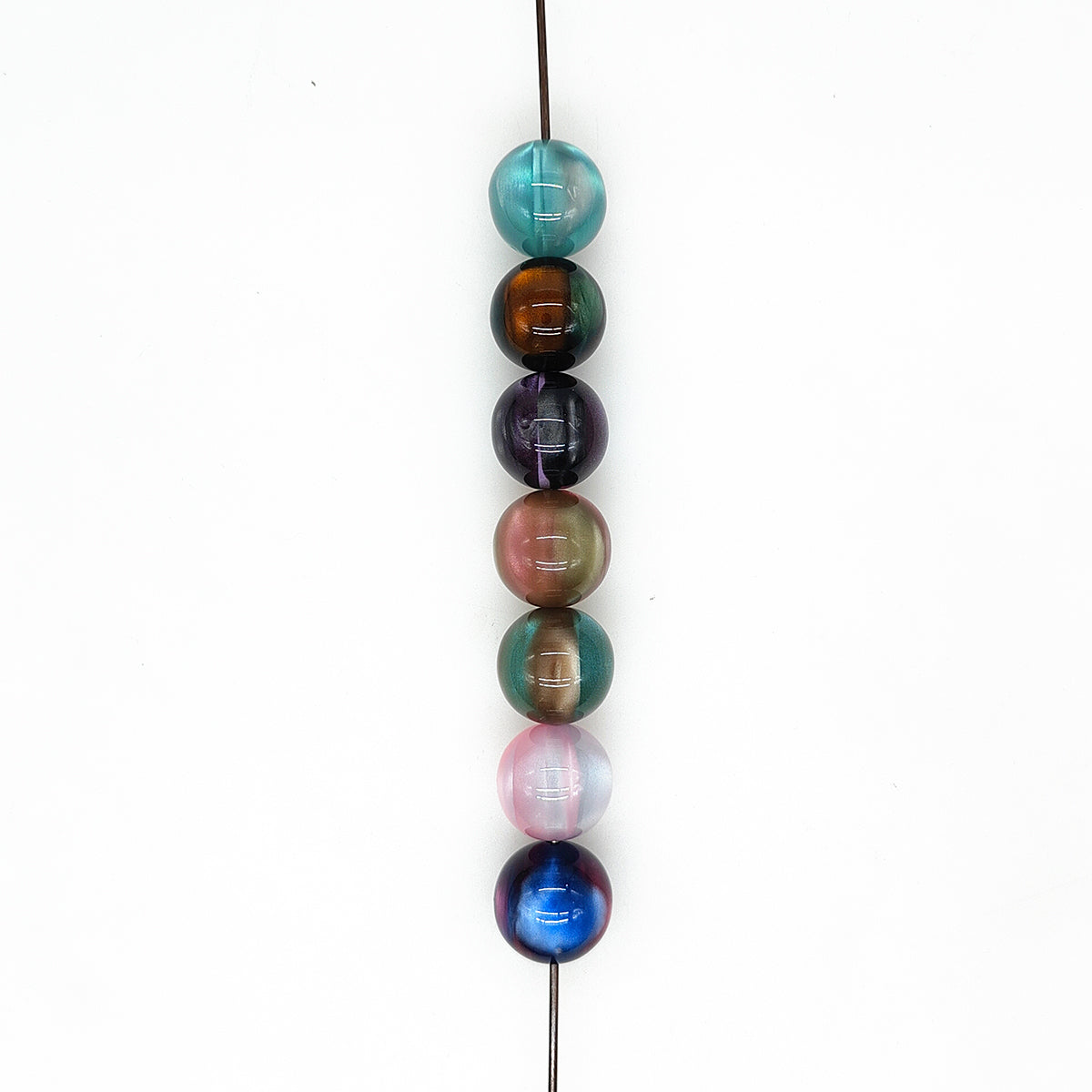 20mm Jelly Galaxy Acrylic Beads Chunky Beads