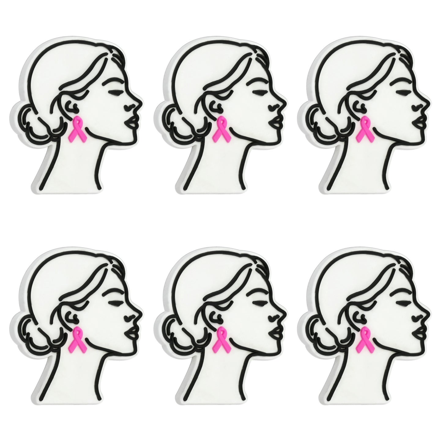 Pink Ribbon Woman Focal