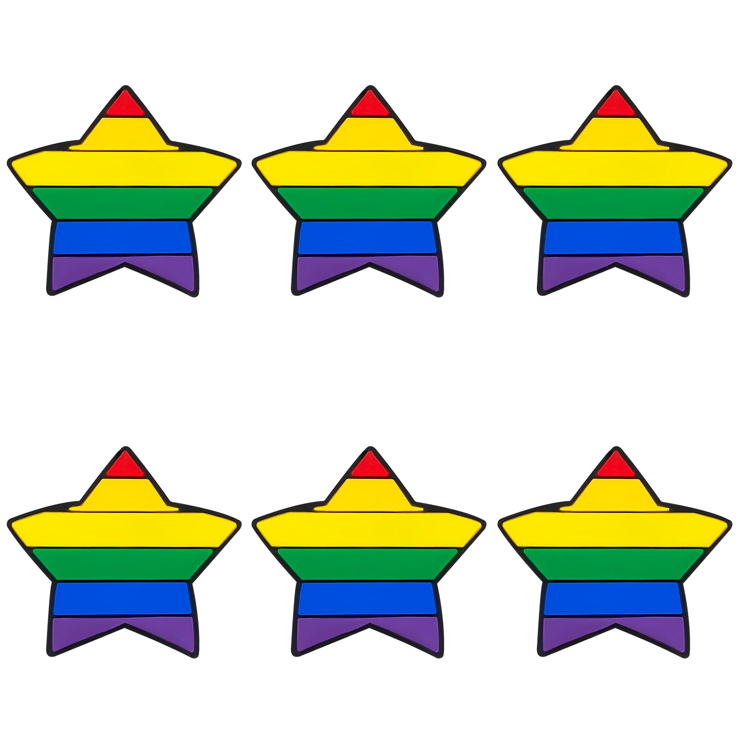 Rainbow Star Focal