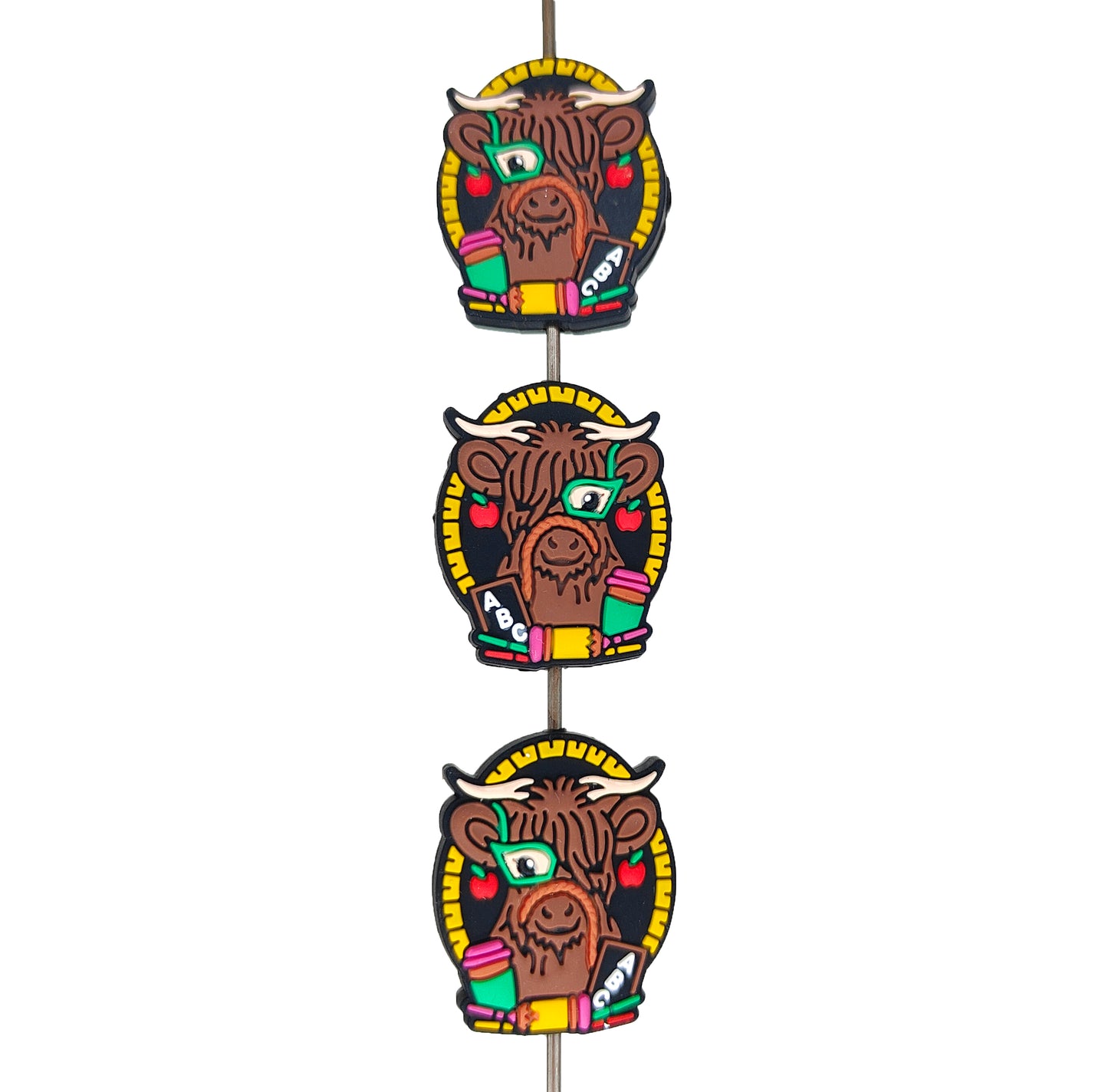 Teacher Highland Cow Focal
