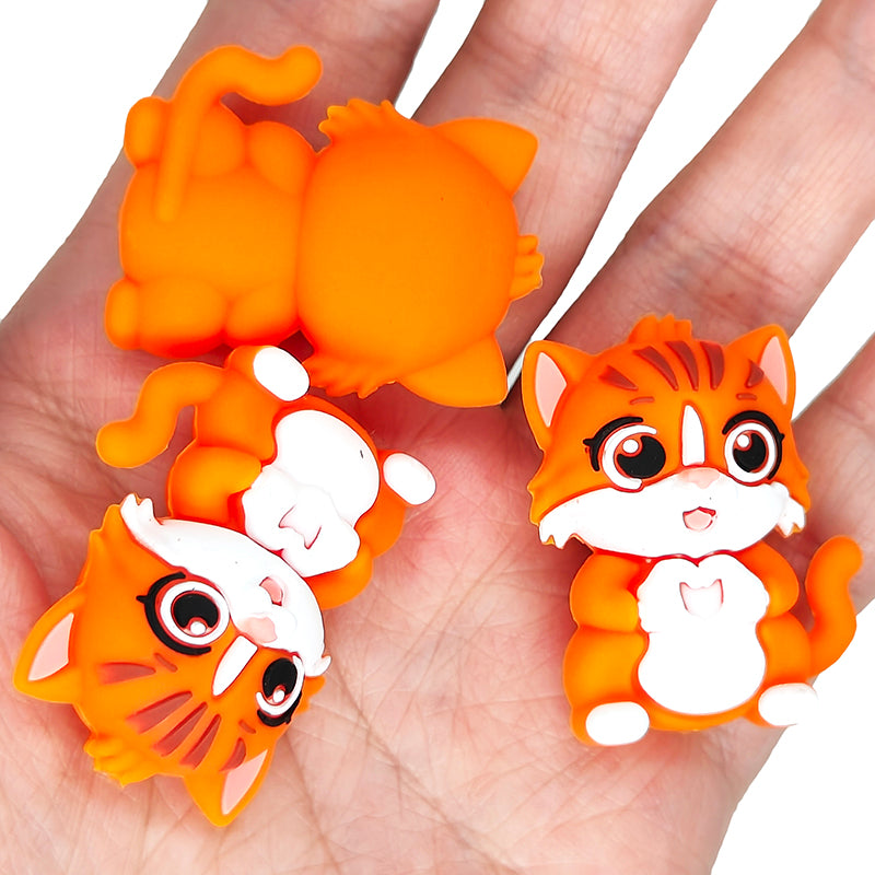 Orange Cat 3D Focal