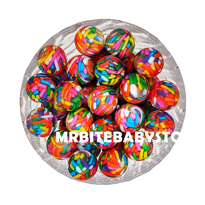 15mm Pills Silicone Beads - Round