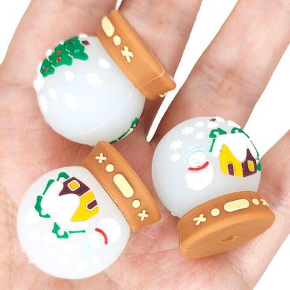 Christmas Crystal Ball Focal