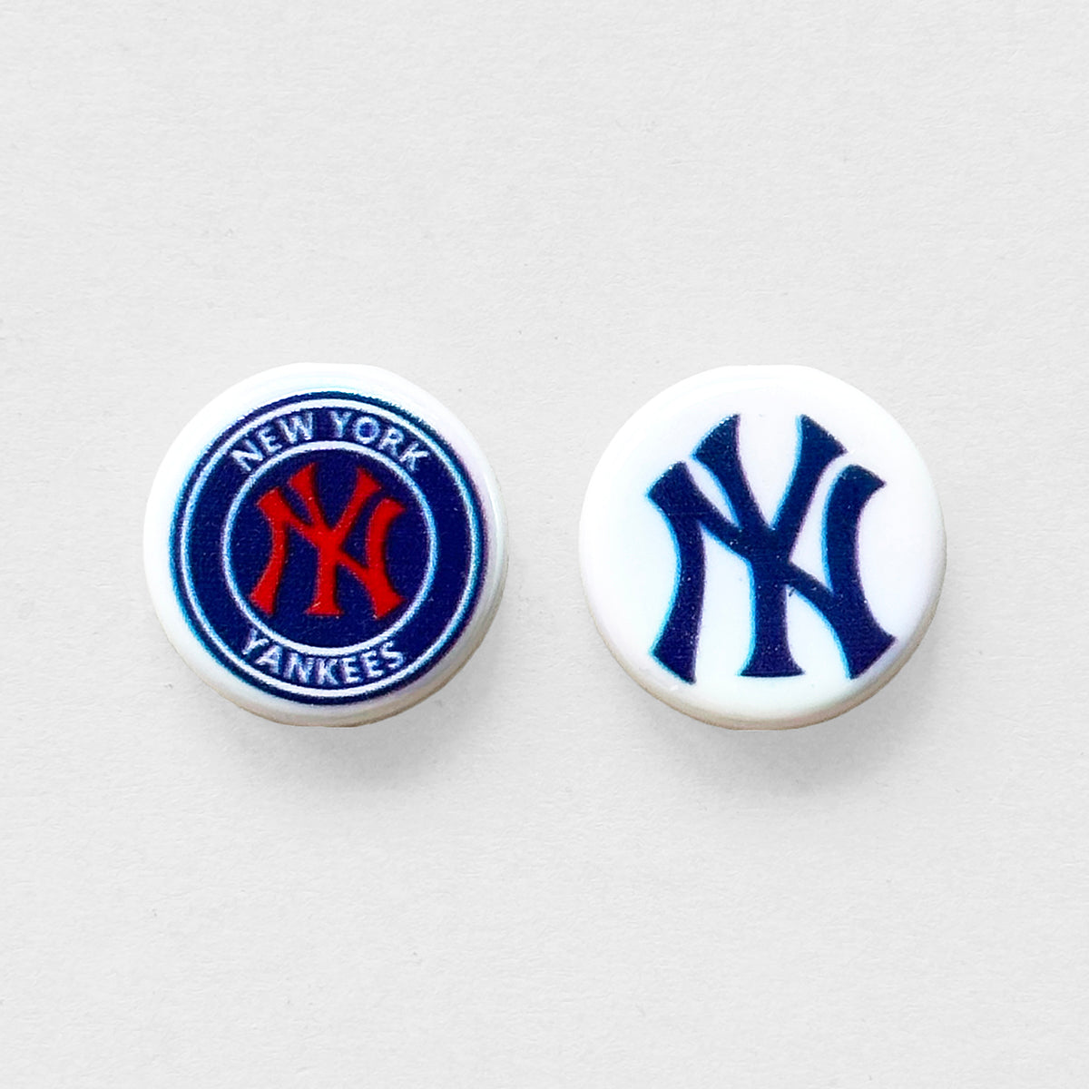 24mm UV Flat Round Baseball Team Acrylic Beads,Coin Beads