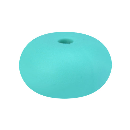 23*15mm Big Silicone Abacus Beads