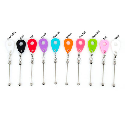 DIY Beadable Straw Charm, Tumbler Charm Blank