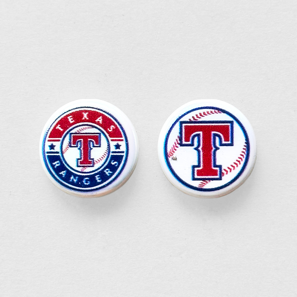 24mm UV Flat Round Baseball Team Acrylic Beads,Coin Beads