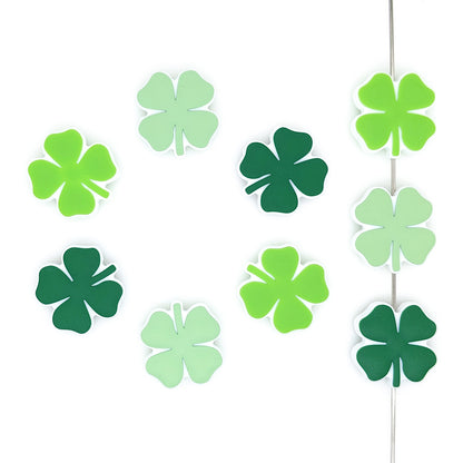 Four Leaf Clover Focal Beads