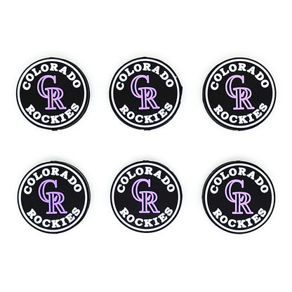 Football Team Focal Silicone Beads