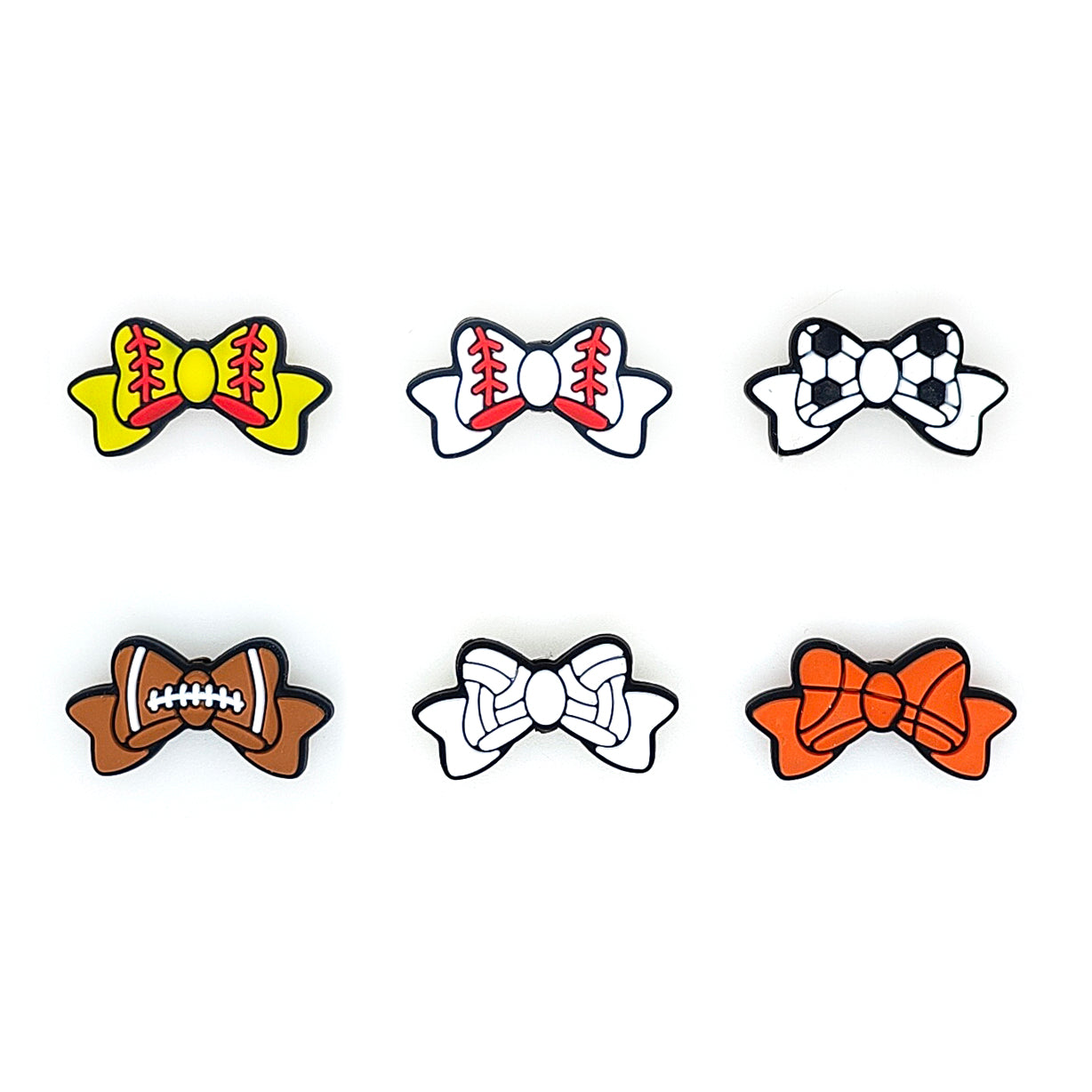 Bowknot Sports Ball Focal