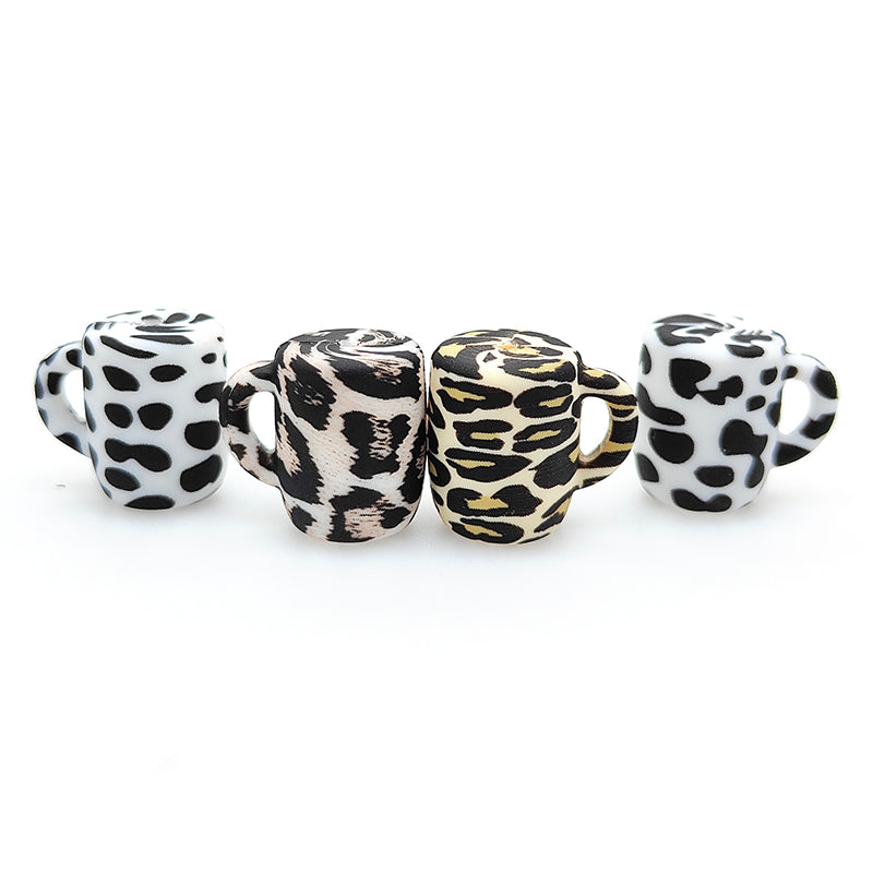Leopard Cow Print Coffee Mug Focal