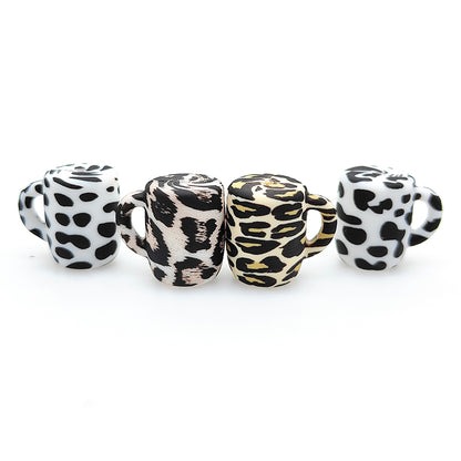 Leopard Cow Print Coffee Mug Focal