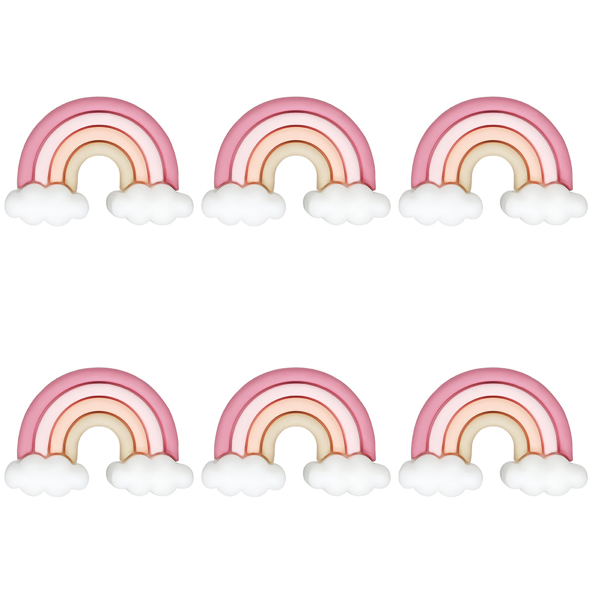 3D Rainbow Boho Focal