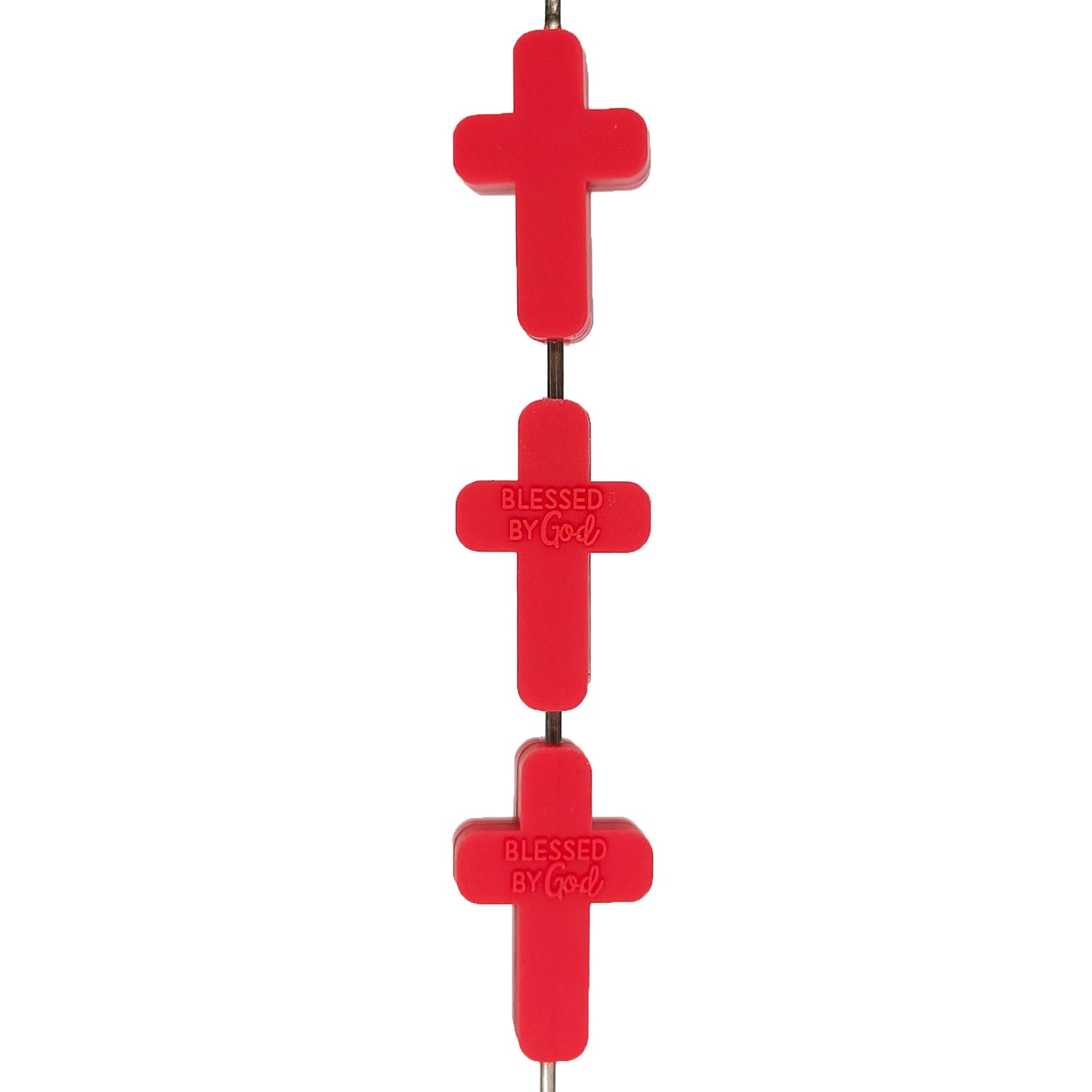 Blessed By God Cross Focal