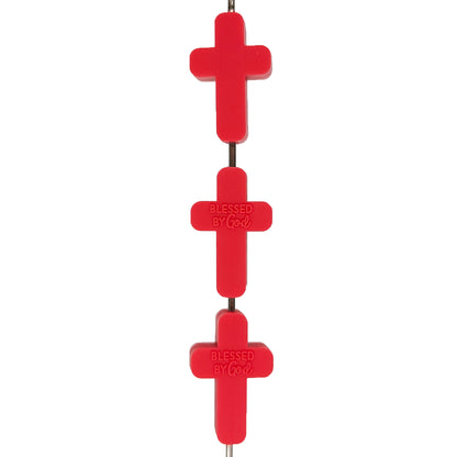 Blessed By God Cross Focal