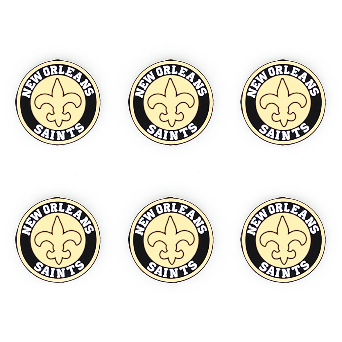 Football Team Focal Silicone Beads