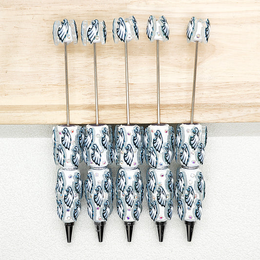 Fancy Football Team Beadable Pen DIY,Bar Blank