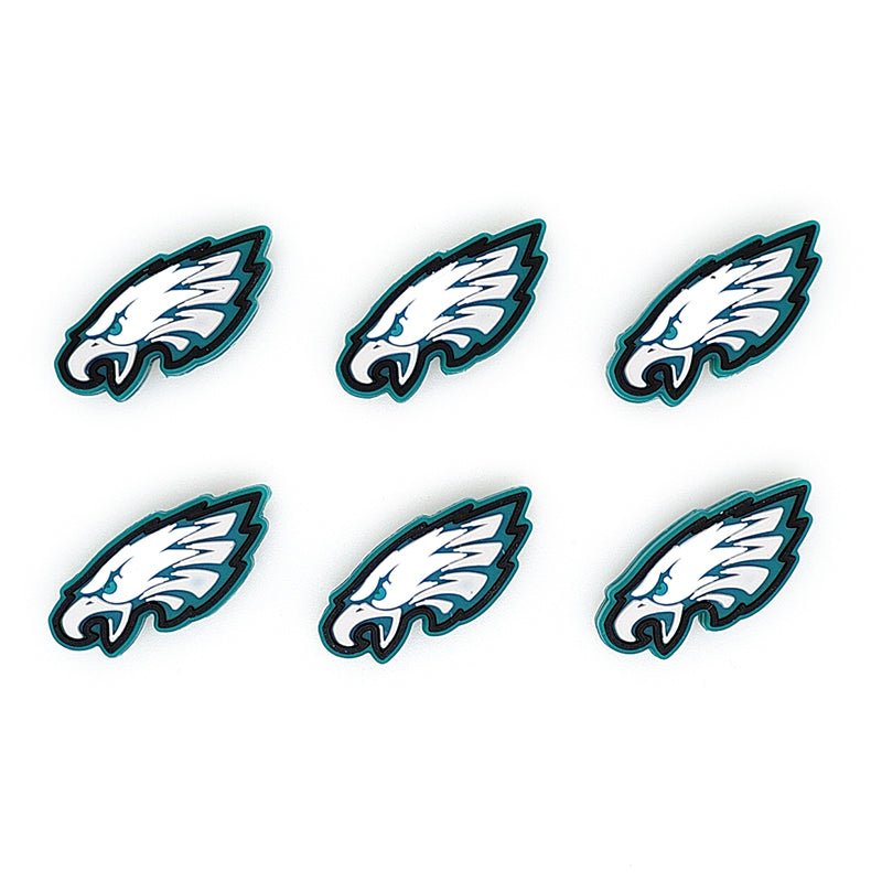 Football Team Focal Silicone Beads