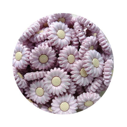 MrBite 20/30mm Opal Sunflower Silicone Focal