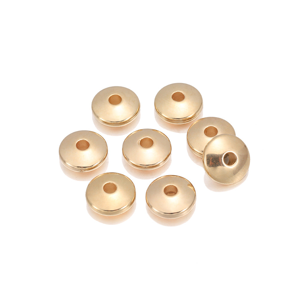 10mm CCB Lentil Spacer Loose Beads,Charm Beads,Jewelry Accessories