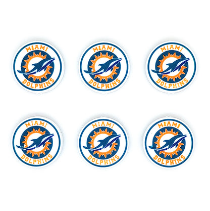 Football Team Focal Silicone Beads