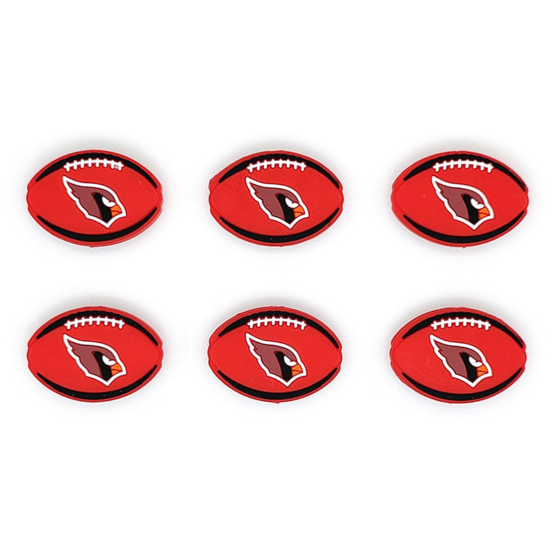 Football Team Focal Silicone Beads