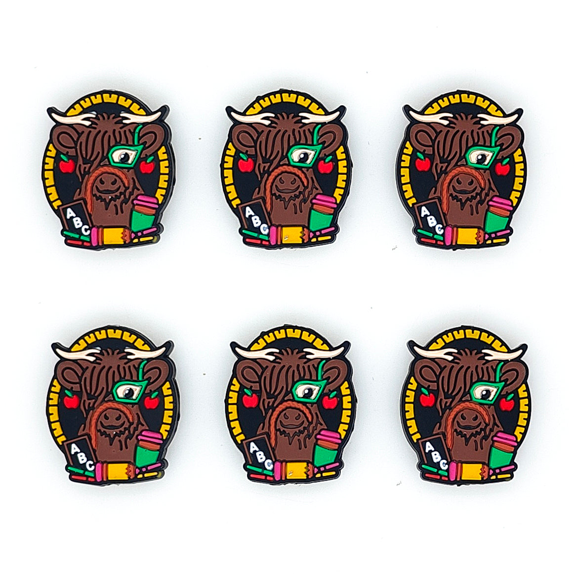 Teacher Highland Cow Focal