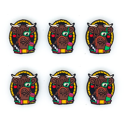 Teacher Highland Cow Focal