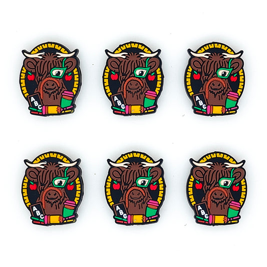 Teacher Highland Cow Focal