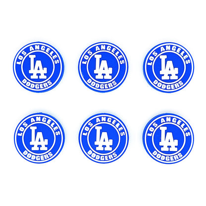 Football Team Focal Silicone Beads