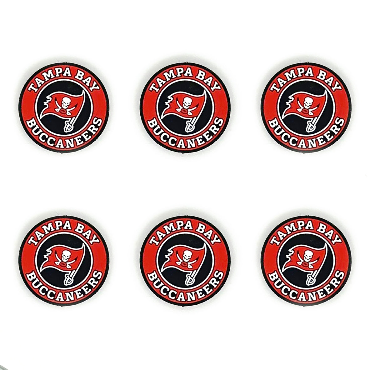 Football Team Focal Silicone Beads