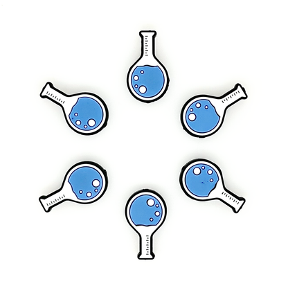 Round Bottomed Glass Flask Focal Beads