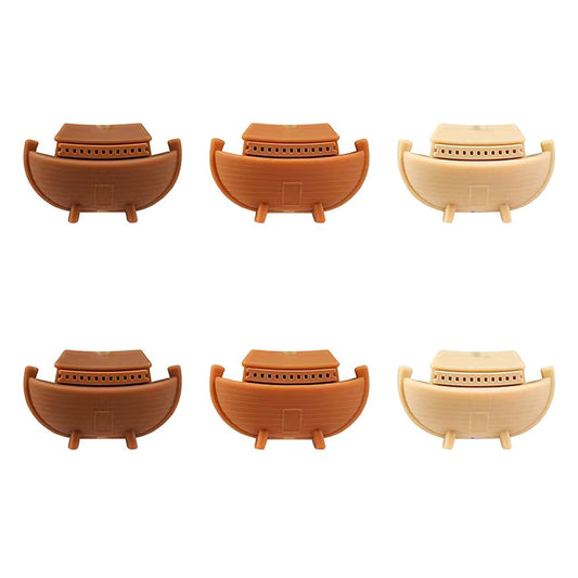 3D Noah's Ark Silicone Focal Bead