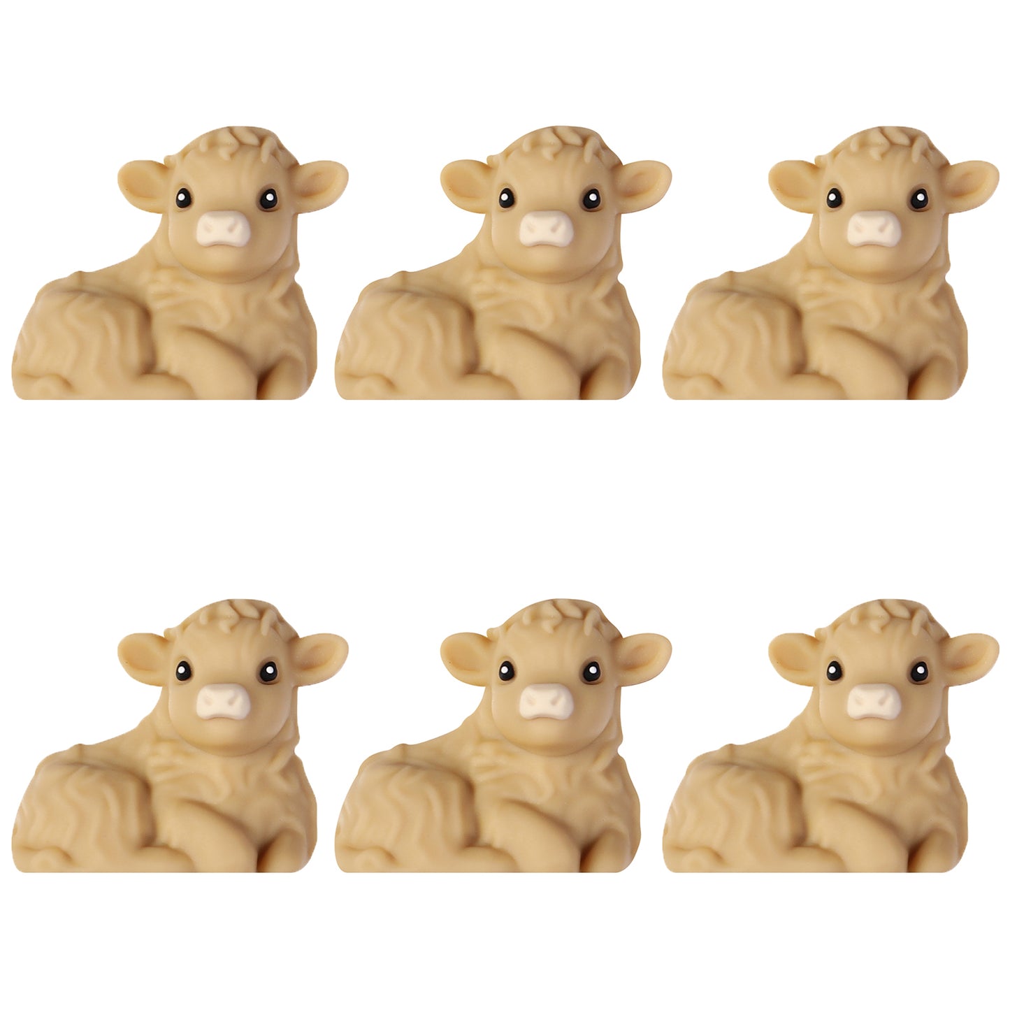 3D Highland Cow Country Focal