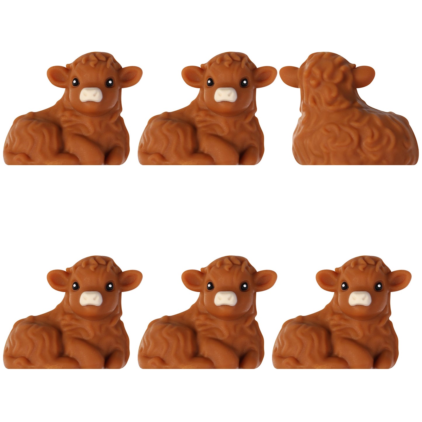 3D Highland Cow Country Focal