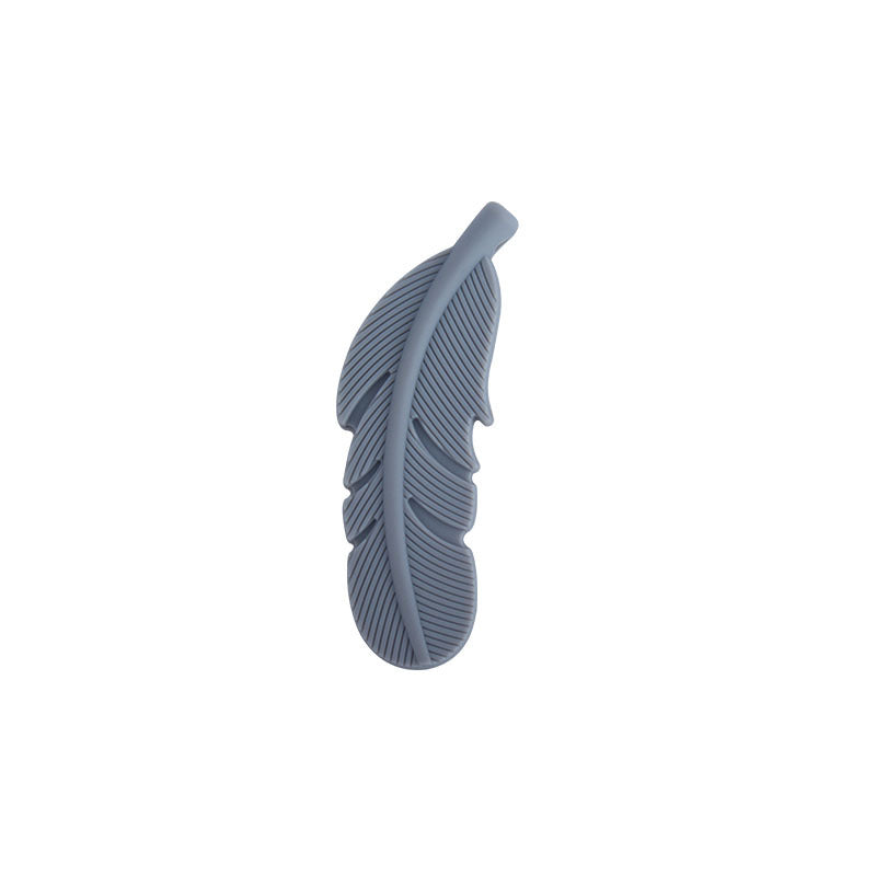 Feather Teether Beads - 18*57mm