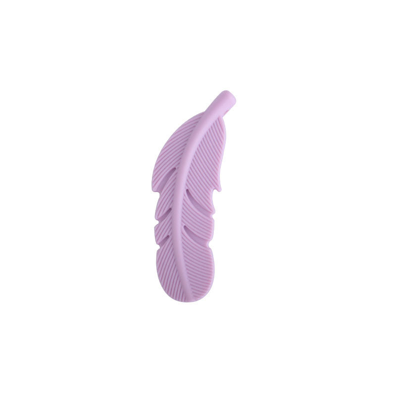 Feather Teether Beads - 18*57mm