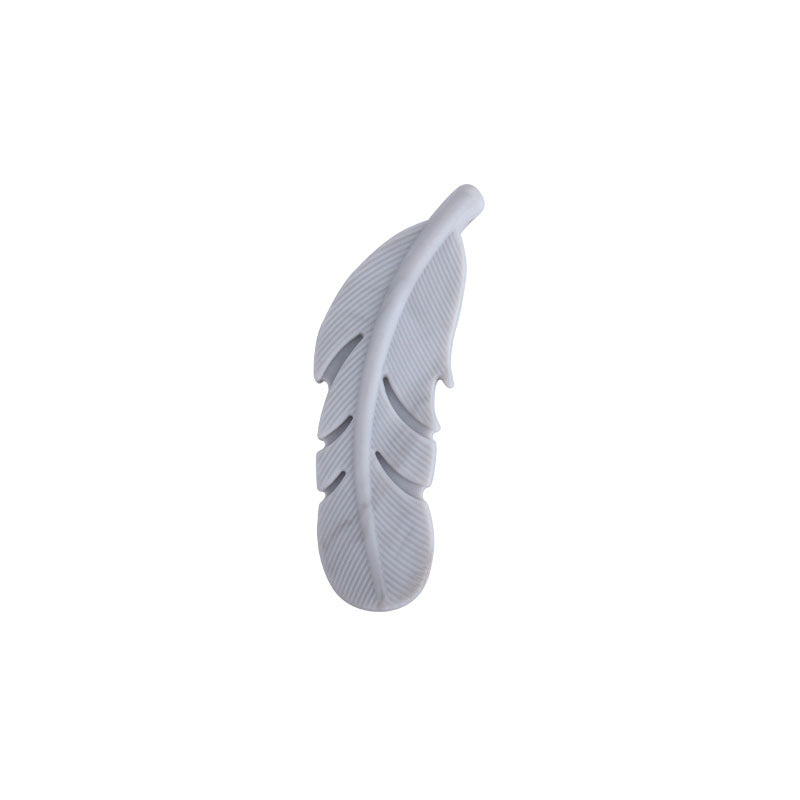 Feather Teether Beads - 18*57mm