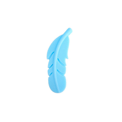 Feather Teether Beads - 18*57mm