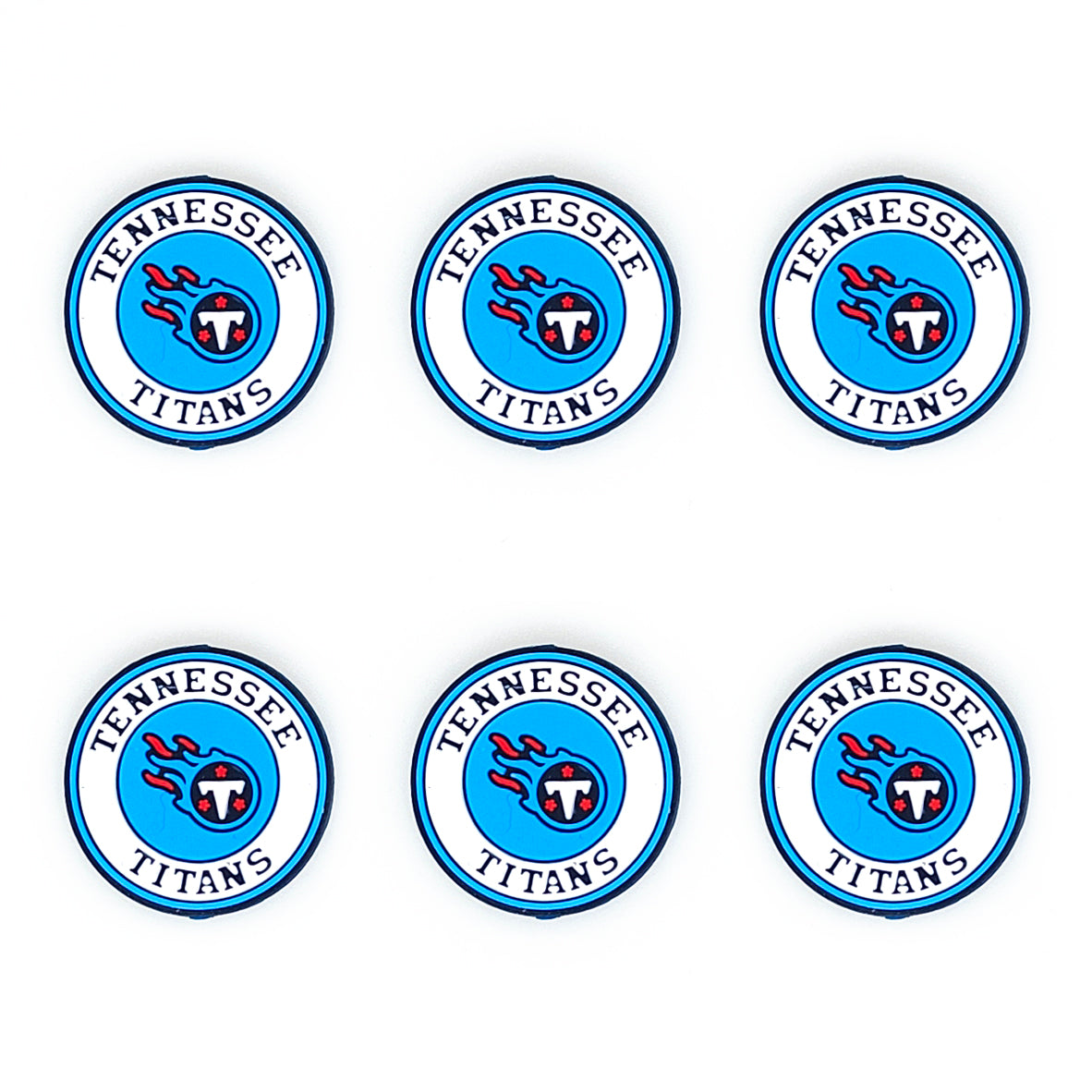Football Team Focal Silicone Beads