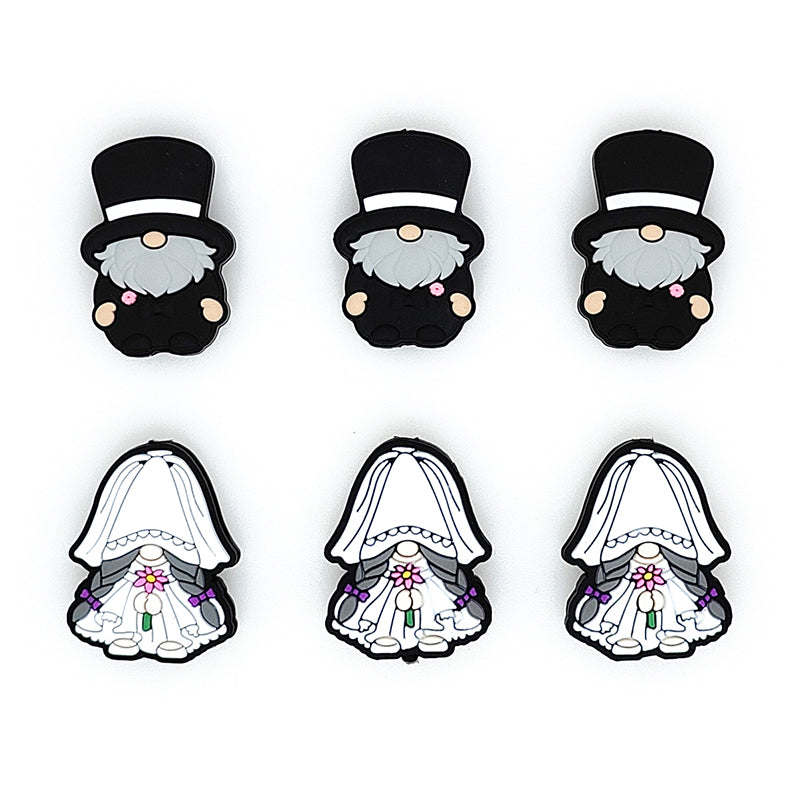 MrBite Wedding Bride Groom Gnome Focal